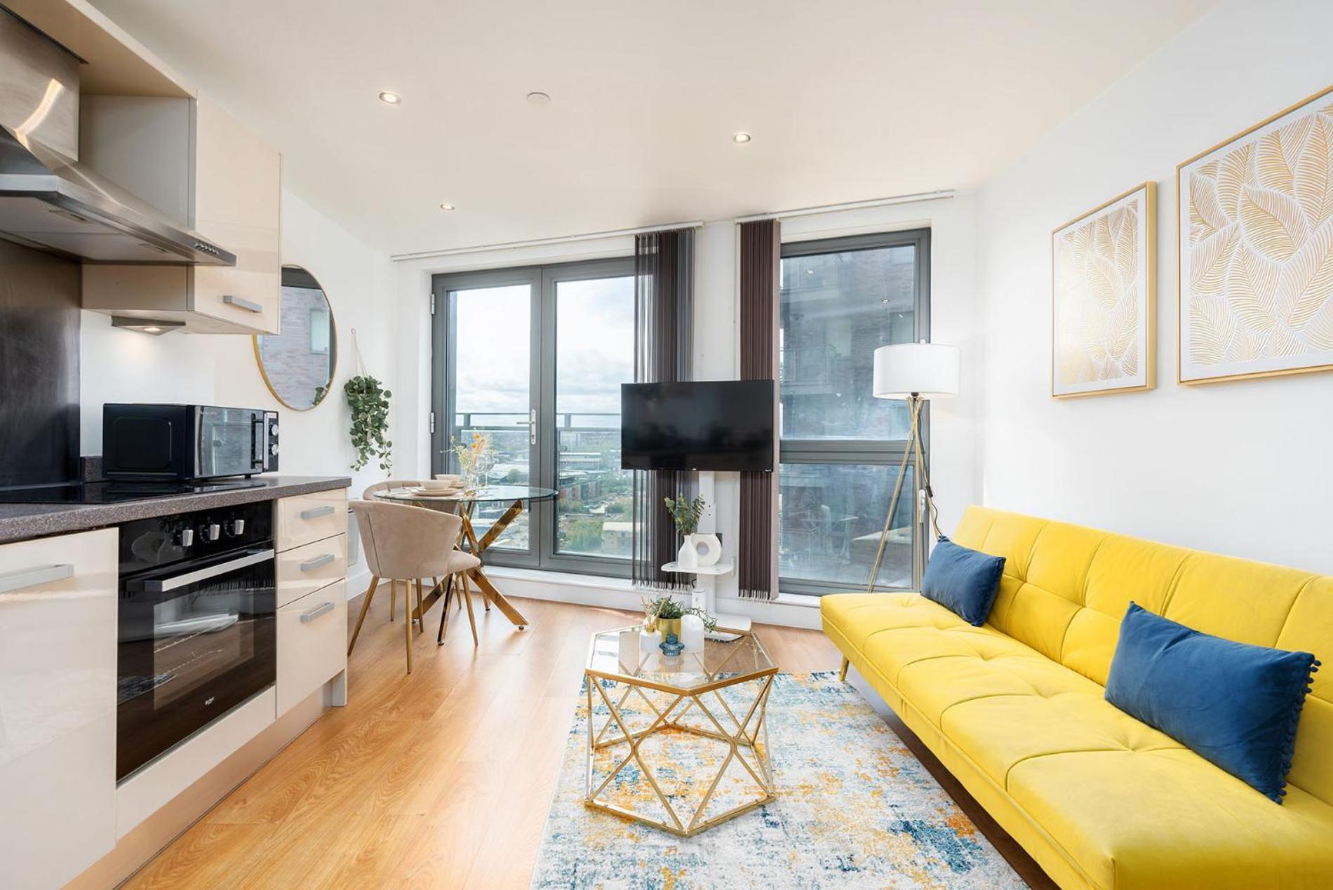 Exclusive Apartment - City Centre - Free Parking -Wifi Netflix- Juliet Balcony Leeds  Extérieur photo